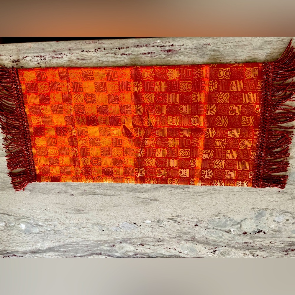 Authentic Japanese Silk Table Runner